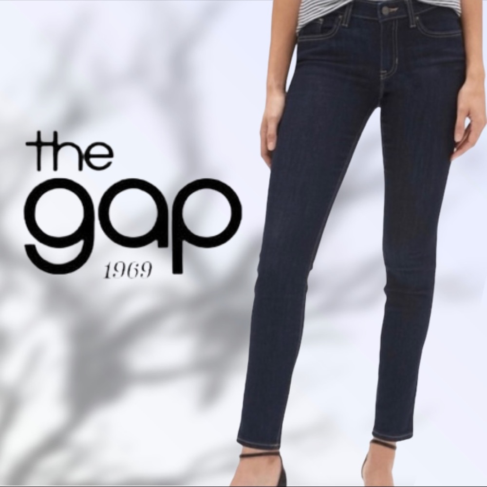 Gap 1969 Always Skinny Hi-Rise Jeans Size 35/20